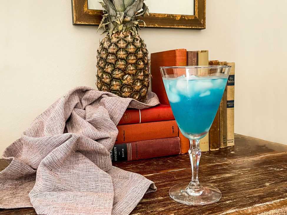 Blue Curacao Cocktail Inspired By Alosa